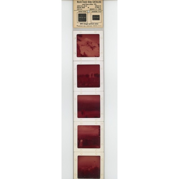 Vintage GAF Pana-Vue Slides Northern Washington State Scenes USA Lot‎ of 5 S192 - Picture 2 of 3